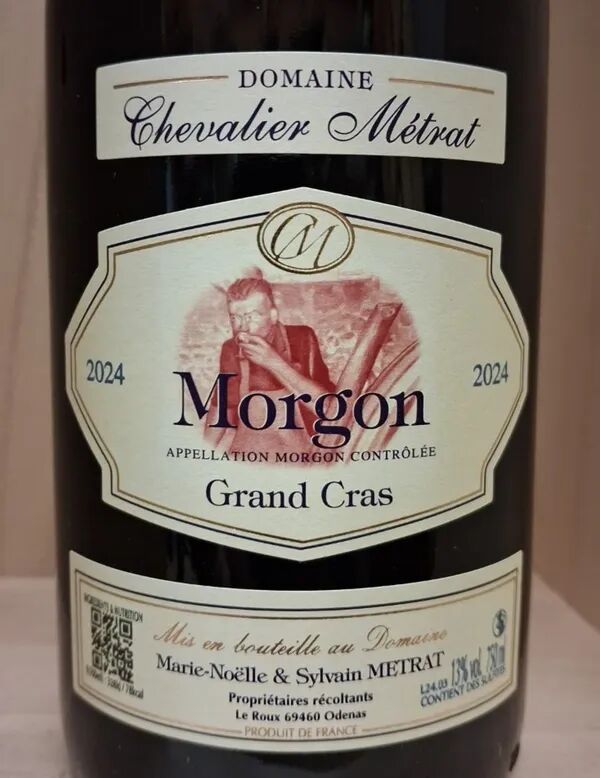 150cl - Grand Cras 2024 AOC Morgon - Domaine Chevalier Métrat