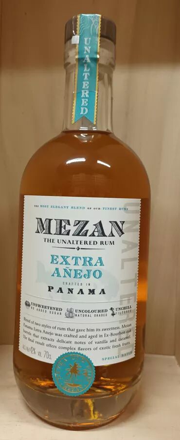 70cl Extra Anejo 42° - Panama - Mezan