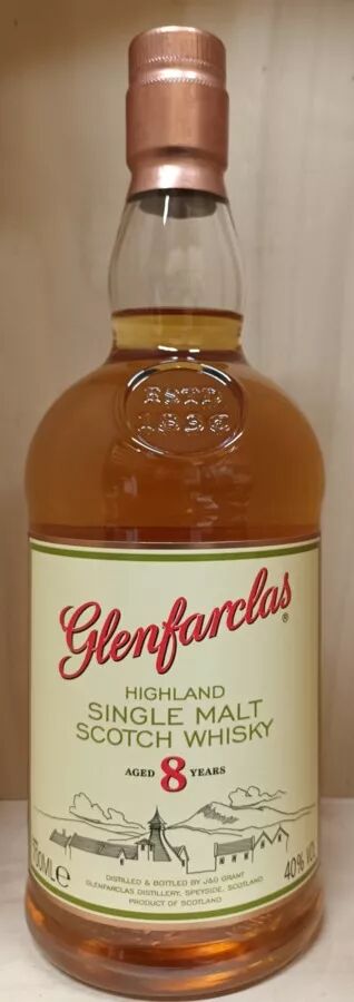 70cl Glenfarclas 8 ans 40°- Ecosse
