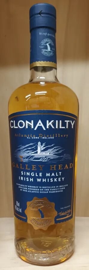 70cl Clonakilty 40° Irlande