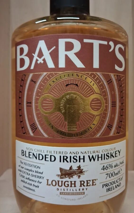 70cl Bart's  Extra Sherry 46° Lough Ree - Irlande