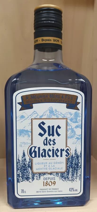 70cl Suc des Glaciers 43° Maison Meunier