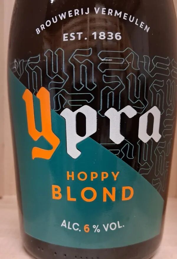 33cl Ypra Hoppy Blond 6°  - Belgique