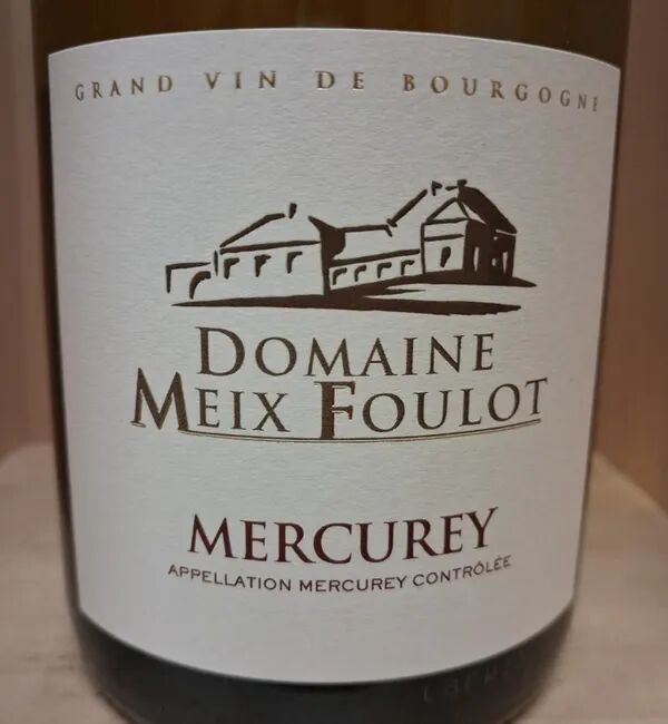75cl   AOC Mercurey Blanc 2023 -  Domaine Meix Foulot