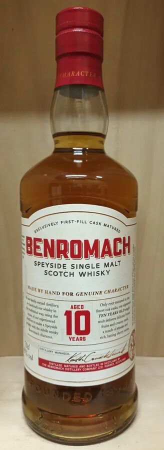 70cl Benromach 10 ans 46° Ecosse
