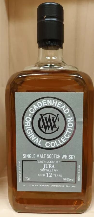 70cl Jura 12 ans 46°- Ecosse - Original Collection Cadenhead