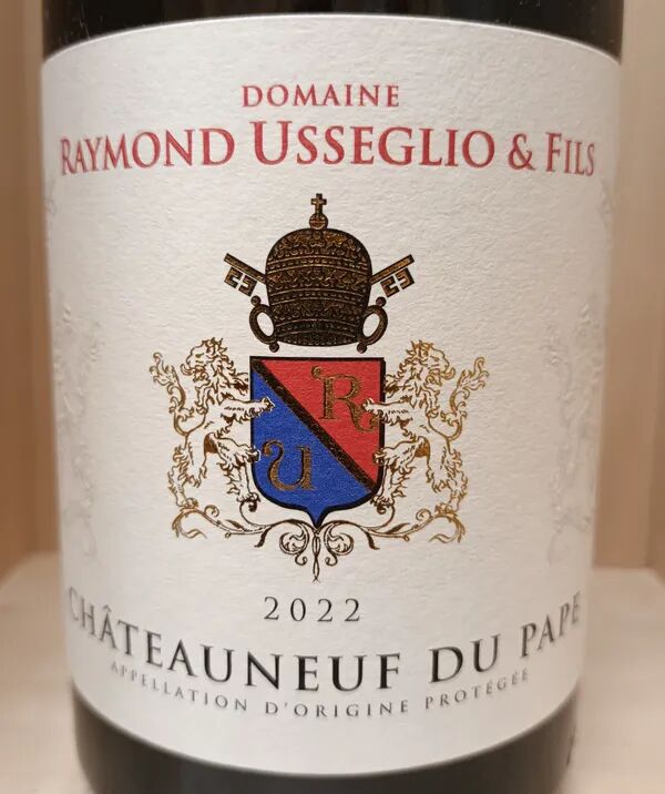 300cl Domaine Raymond Usseglio & Fils 2022 AOP Châteauneuf-du-Pape Rouge