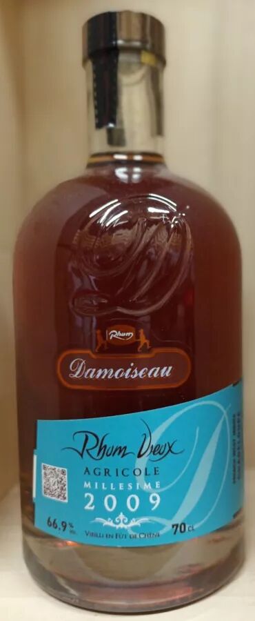 70cl Rhum Damoiseau 2009 - 66,9° Guadeloupe