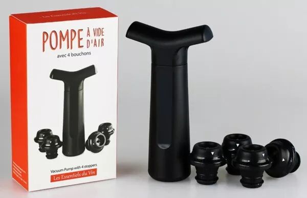 Pompe à vide d'air + 4 bouchons