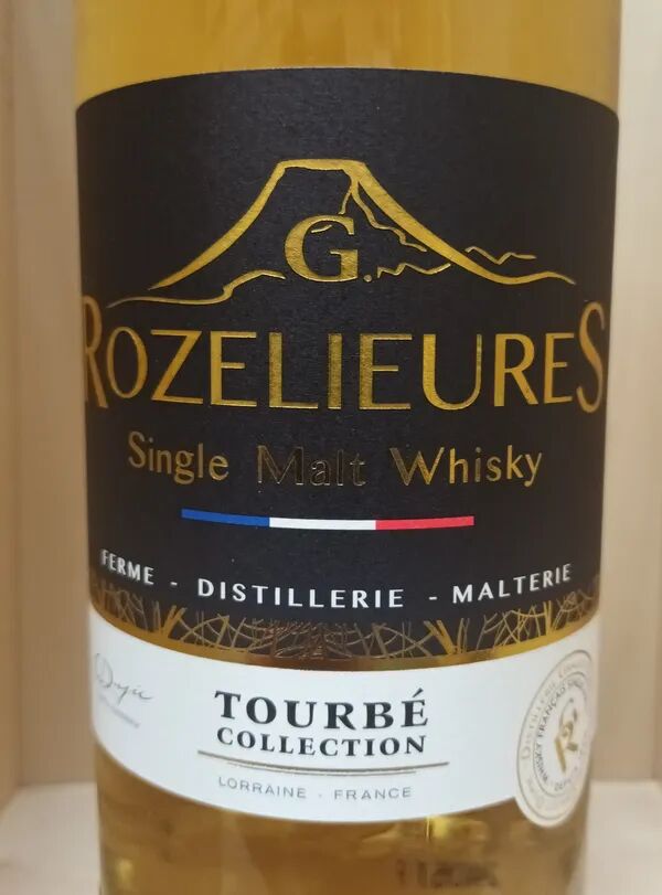 70cl Tourbé Collection  46°- France - Distillerie Rozelieures