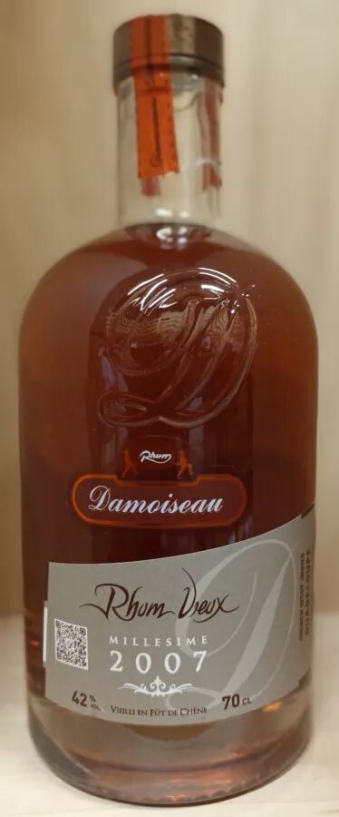 70cl Rhum Damoiseau 2007 - 42° Guadeloupe
