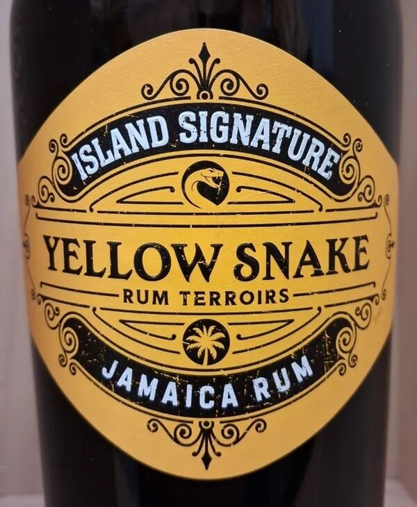 70CL Yellow Snake 40°Jamaique - Island Signature