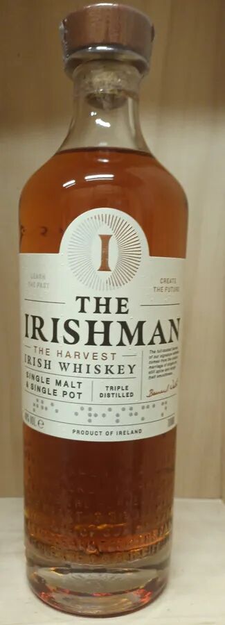 70cl The Harvest 40° - The Irishman Irlande