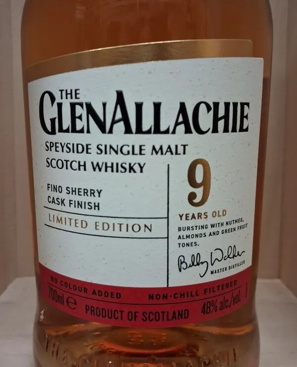 70cl Glenallachie 9 ans  48°- Ecosse 