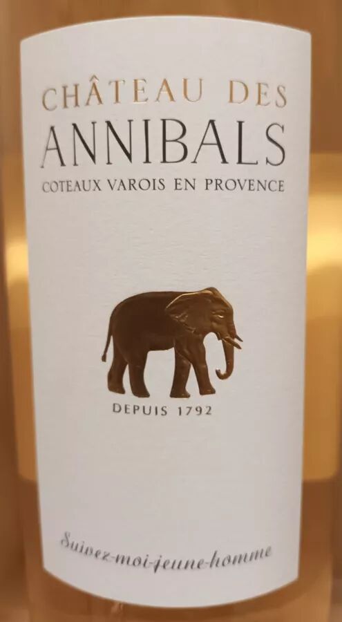 75cl Suivez-moi jeune homme 2025 AOP Coteaux Varois en Provence - Château des Annibals