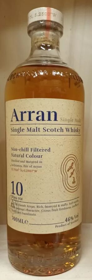 70cl Arran 10 ans 46° Ecosse