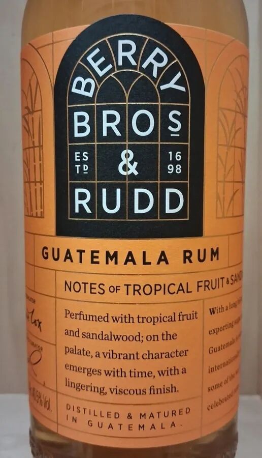 70cl Guatemala - 40,5° Berry Bros & Rudd
