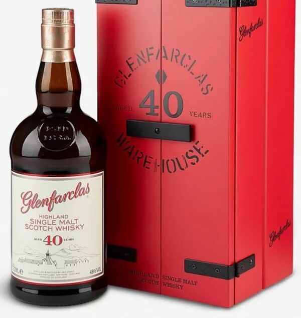 70cl Glenfarclas 40 ans 43°- Ecosse