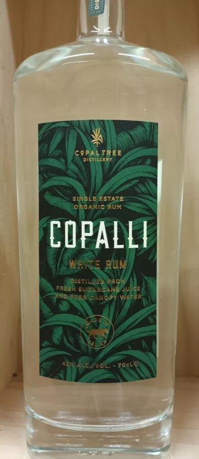 70cl Copalli 42° Bélize 