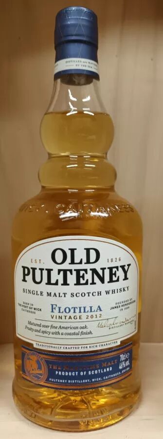 70cl Flotilla vintage 2012 - 46° Ecosse Old Pulteney