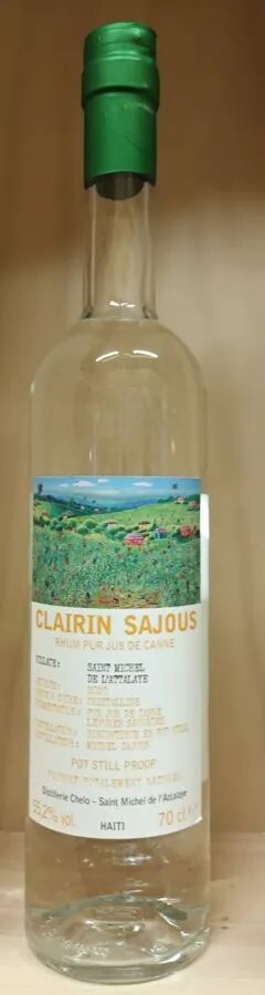 70cl Clairin Sajous 55,2° Haiti - Distillateur Michel Sajous