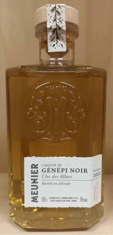 50cl Génépi noir 45° Maison Meunier