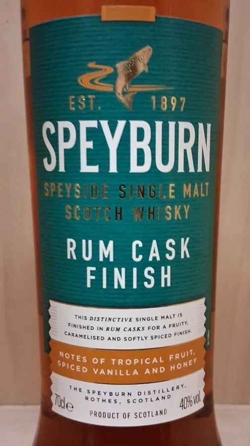 70cl Speyburn Rum Cask 40° Ecosse