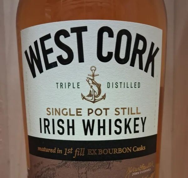 70clWest Cork - Single Pot Still 43° Lough Ree - Irlande