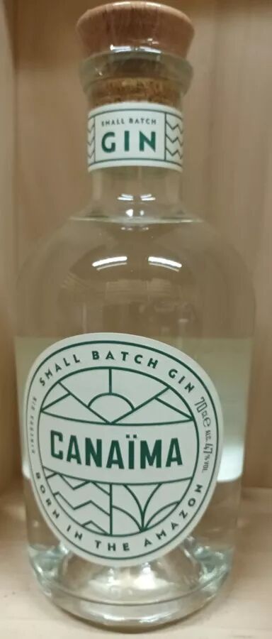 70cl Canaima Gin 47° Vénézuela