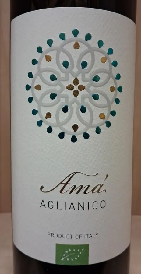 75cl  Aglianico IGP Puglia 2020 Italie rouge - Ama