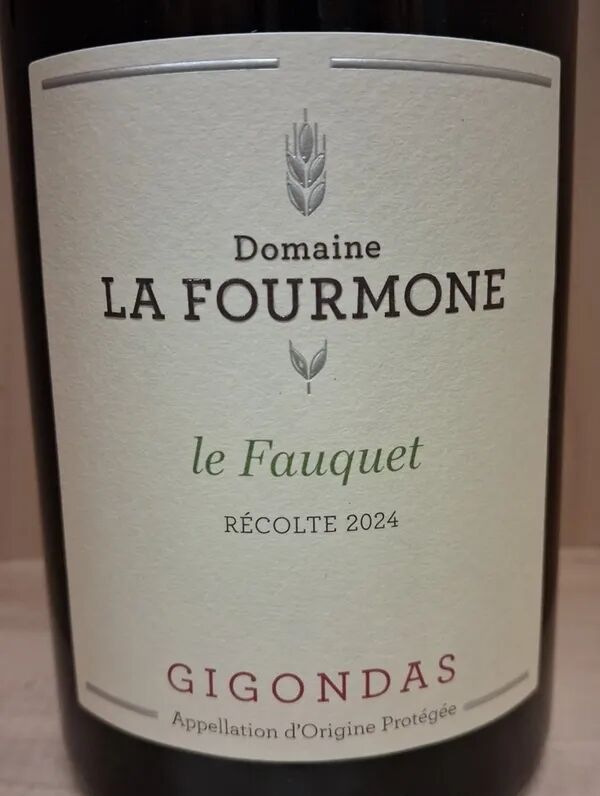 150cl Le Fauquet 2024 AOP Gigondas - Domaine La Fourmone