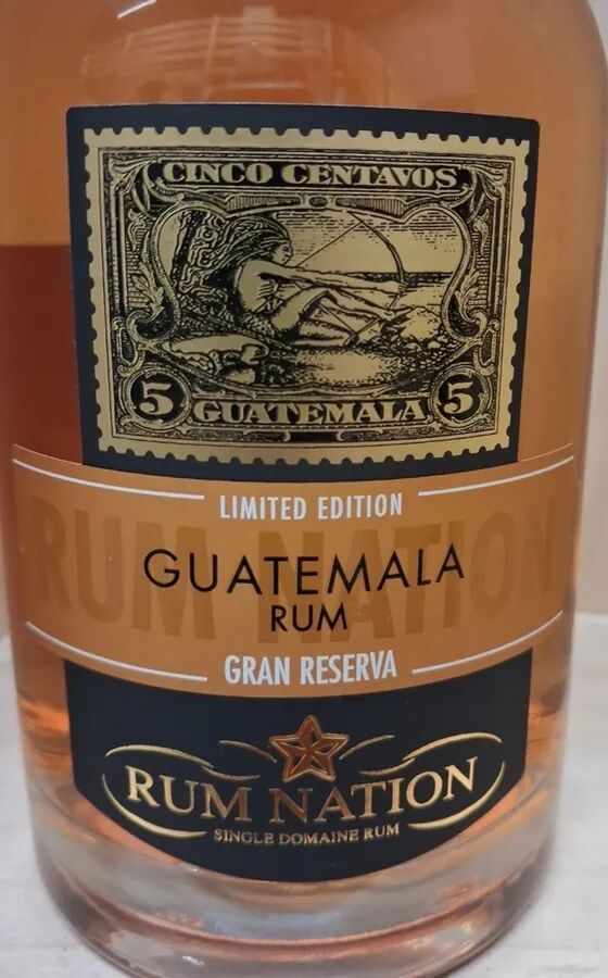 70cl Guatemala - 40° Rum Nation
