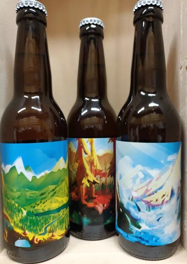 33cl Alpine 4,8° " Pale Ale" Brasserie du Galibier - Savoie